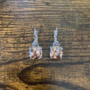 John Medeiros Anvil Square Cut Earrings